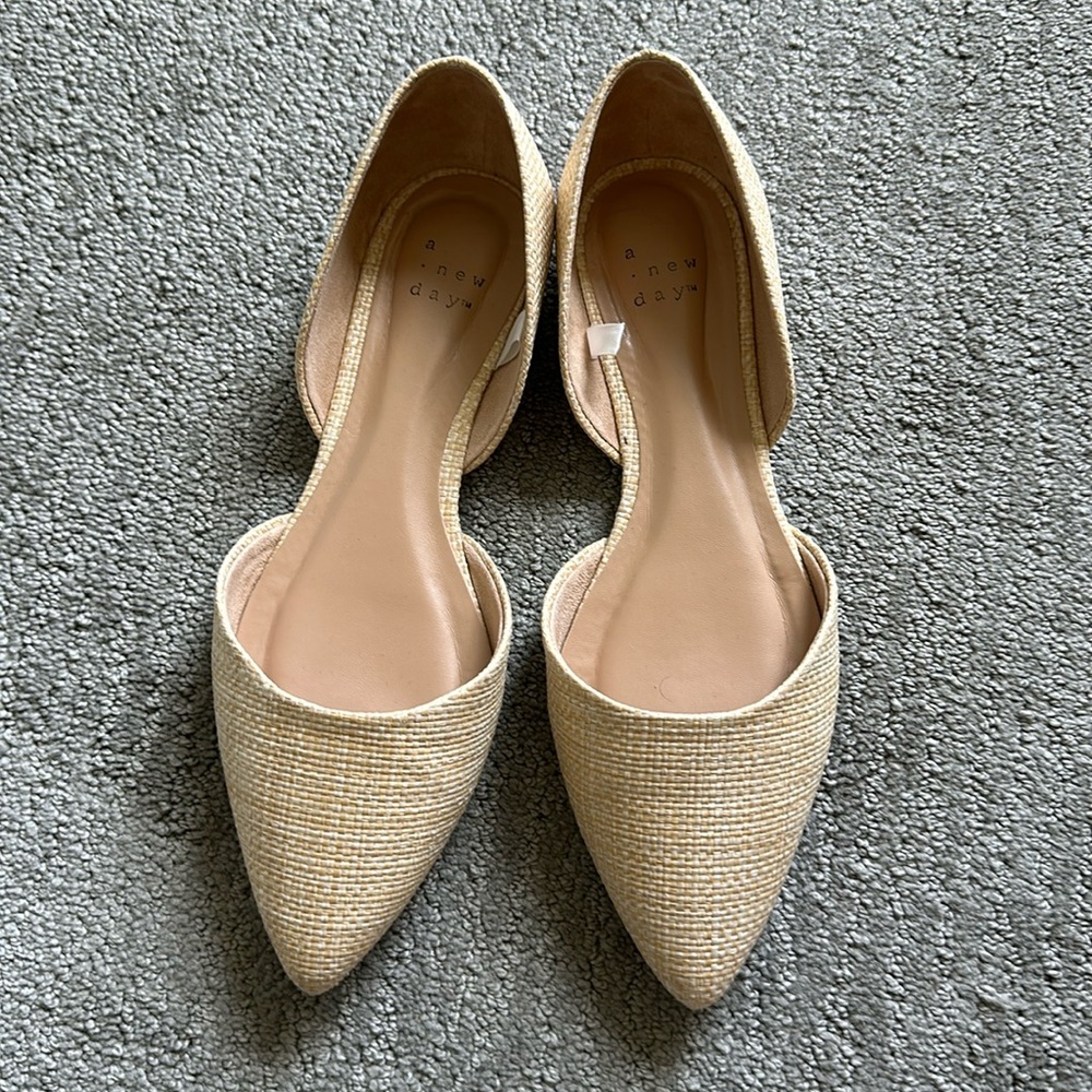 Pointed toe flats